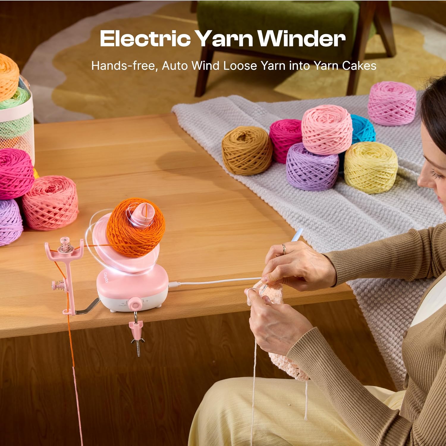 Detalle 2 de Caydo Electric Yarn Winder 7oz