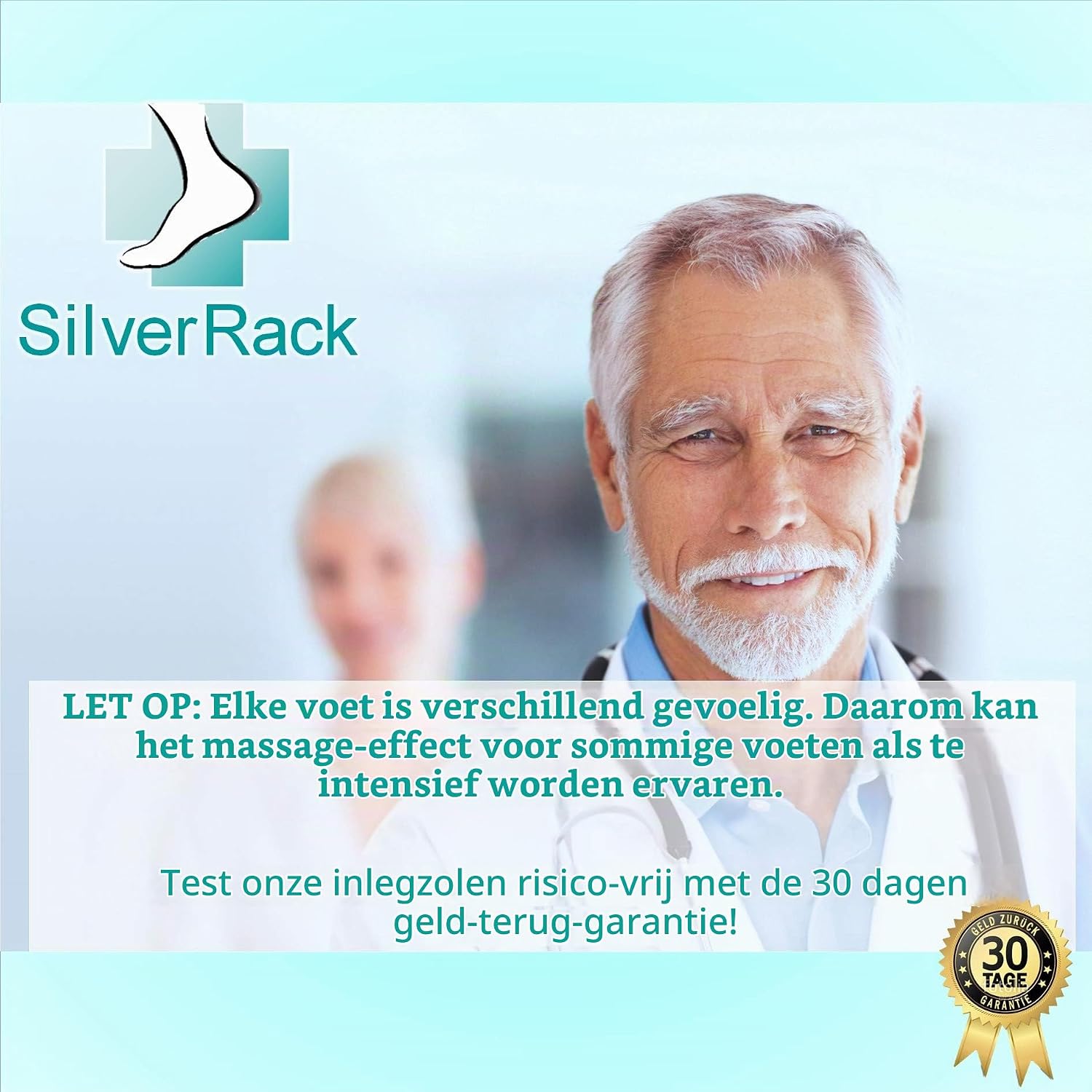 Thumbnail 6 de SilverRack KO-5XAL-D1II magnetische inlegzolen, maat 40–46, polyester