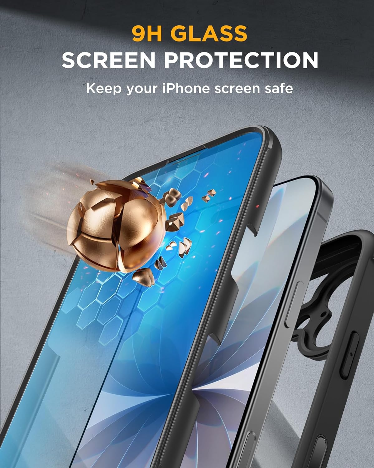 Detalle de Miracase iPhone 17 6.3" Protective Case
