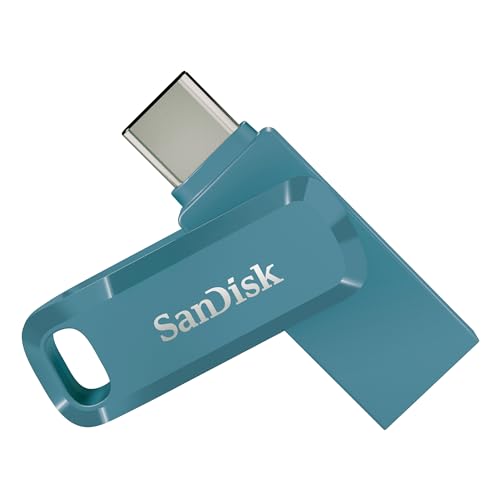 Detalle de SanDisk Ultra Dual Drive Go USB‑C 256 GB – Android Speicher mit Schlüsselanhänger