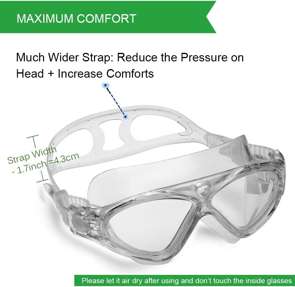 Thumbnail 2 de Swimming Goggles Anti Fog UV Protection