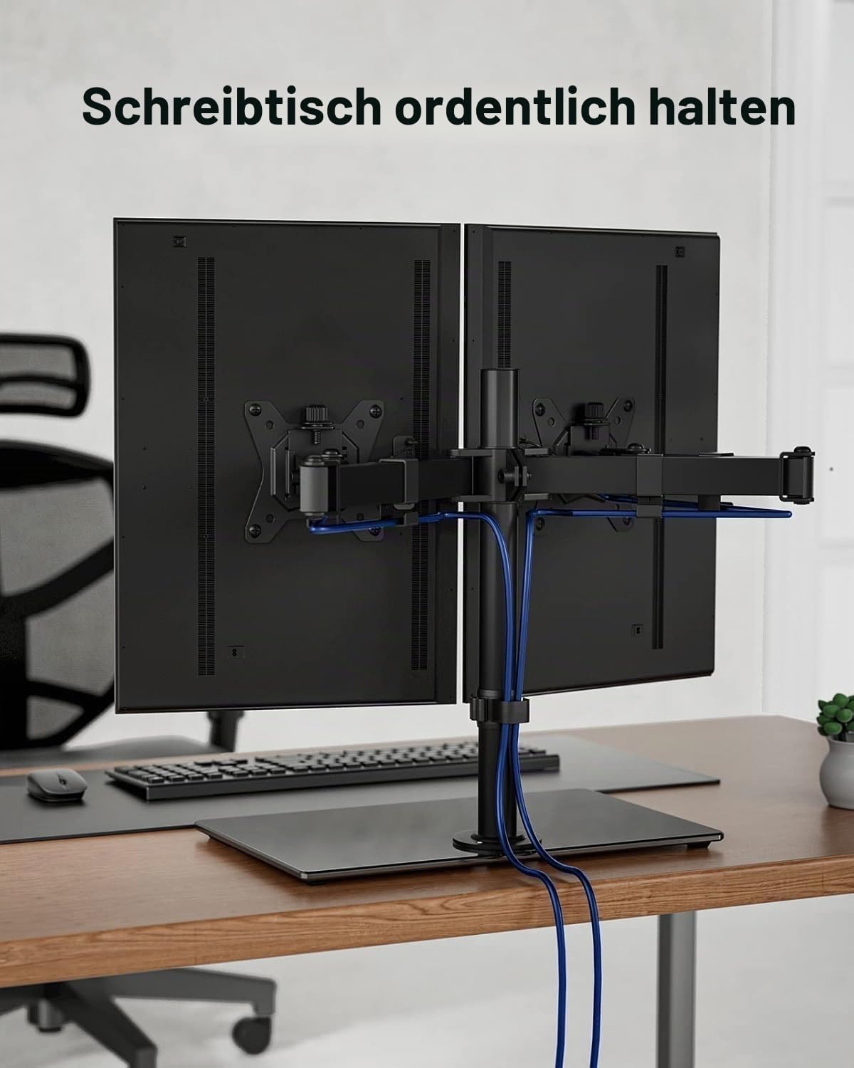 Thumbnail 5 de ErGear Monitor Halterung 2 Monitore 13–32 Zoll