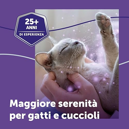 Detalle de FELIWAY Optimum 1x30 Giorni: Ricarica calmante da 48 ml per diffusore, supporto calmante per gatti e gattini