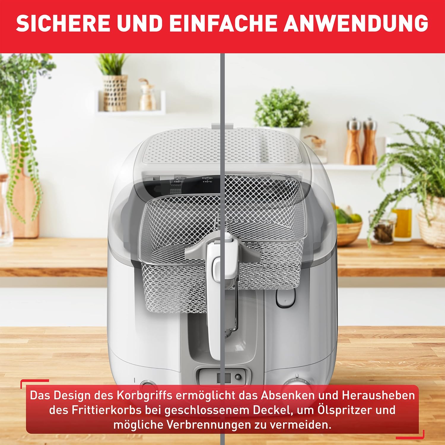 Thumbnail 5 de Tefal FR3141 Fritteuse mit Timer 1,2 kg