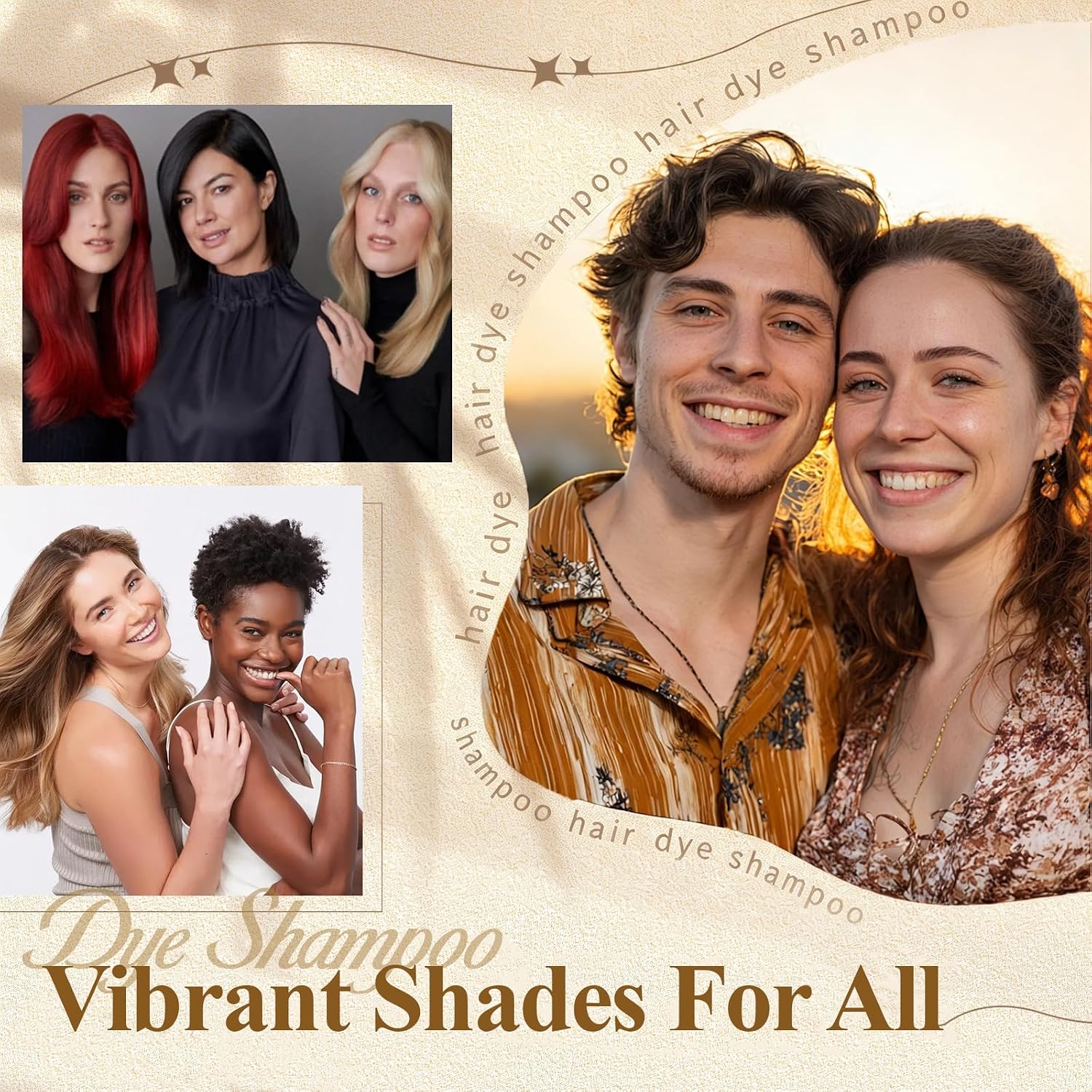 Thumbnail 6 de Burgundy Hair Dye Shampoo 3-in-1 for Gray Coverage (Wine Red) — Instant Color in Minutes