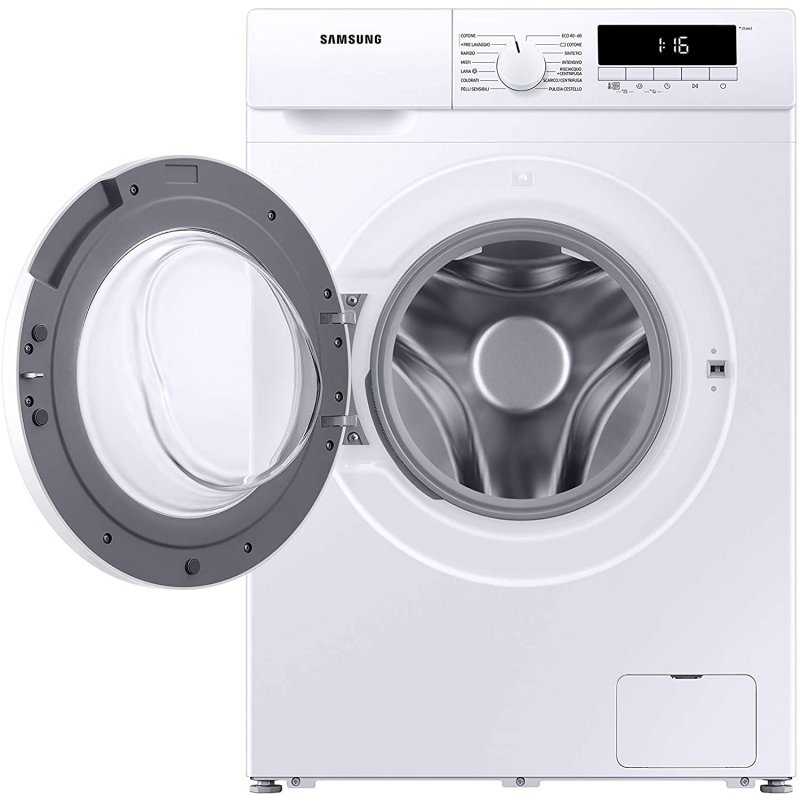 Detalle de Samsung WW80T304MWW lavadora 8 kg 1400 rpm