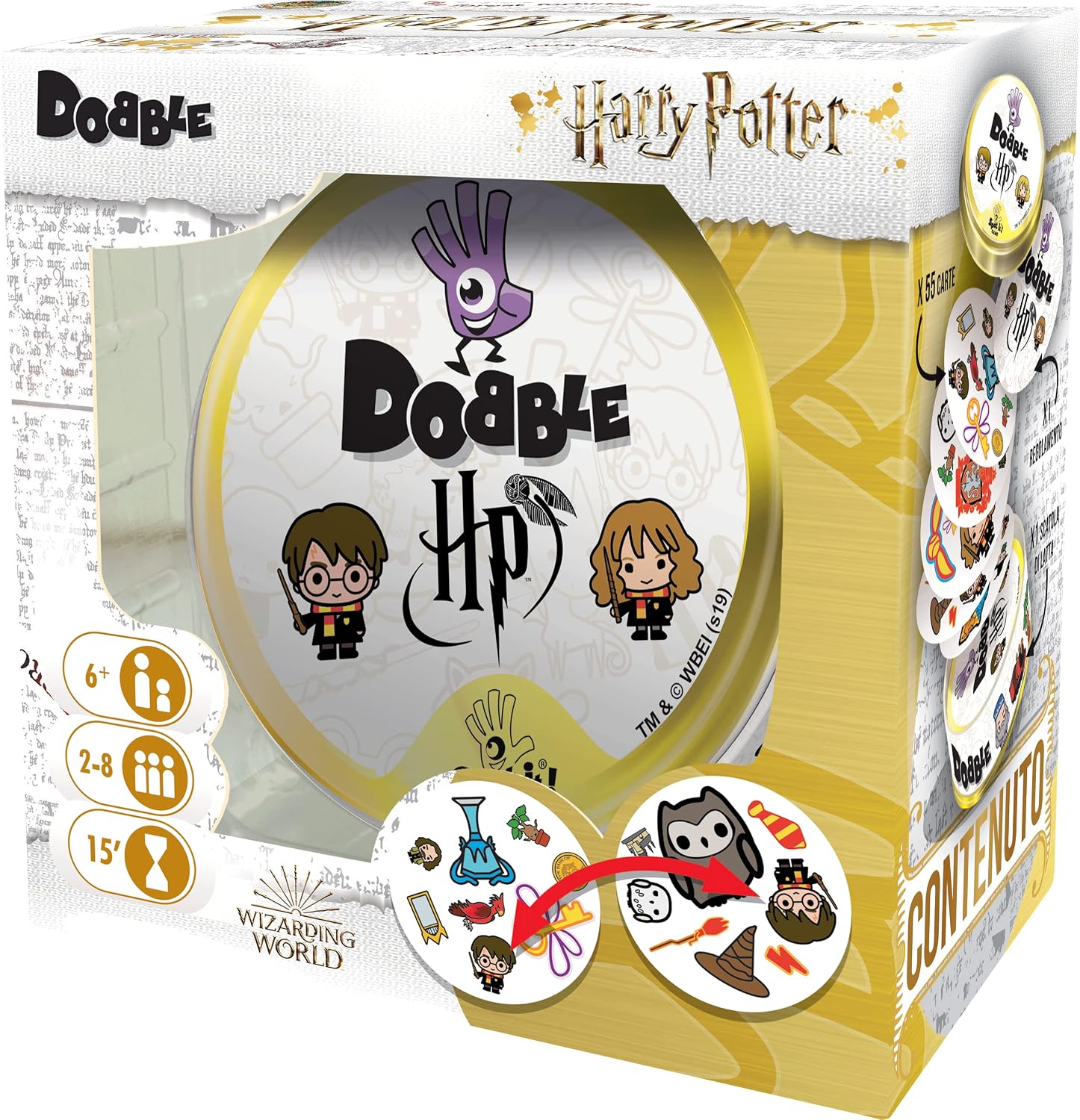 Detalle 2 de Harry Potter DVD 8 dischi con Dobble