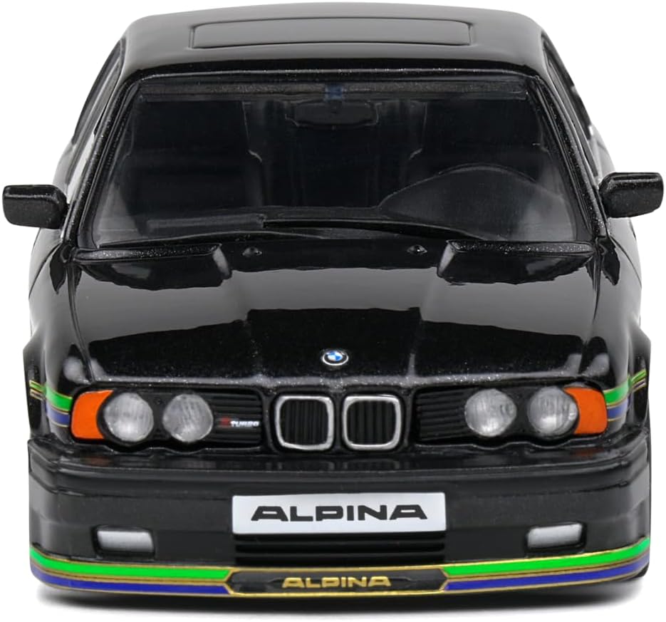 Thumbnail 1 de Solido ALPINA B10 BITURBO 1:43 – czarny metalowy model samochodu z 1994 roku