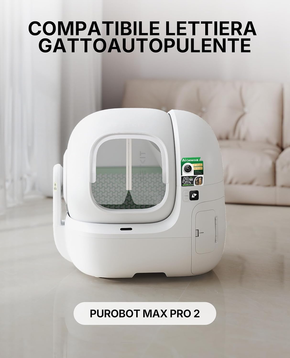 Thumbnail 4 de PETKIT Tenda Magnetica Lettiera 3.0
