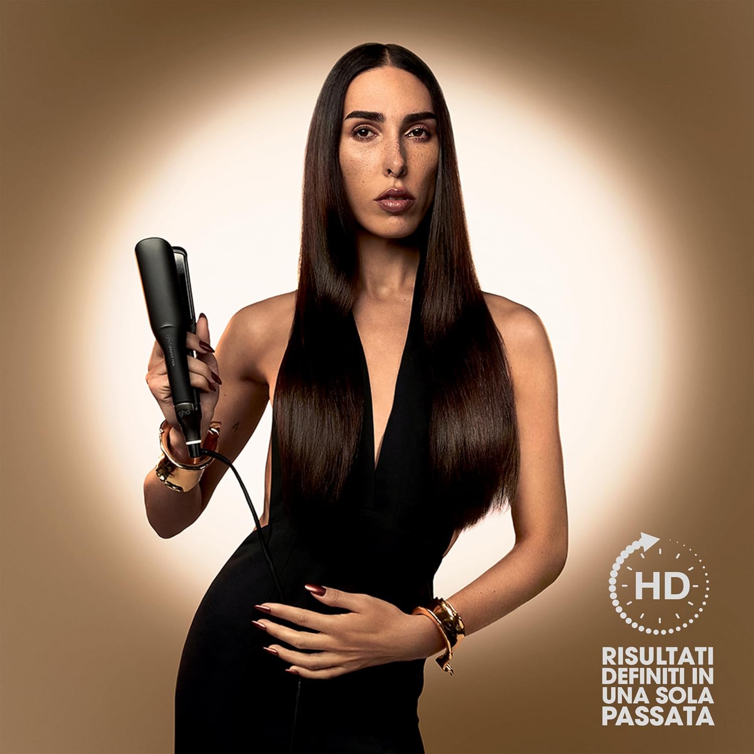 Thumbnail 2 de ghd Chronos Max: Piastra capelli professionale a lamelle larghe per styling rapido e protezione dal calore