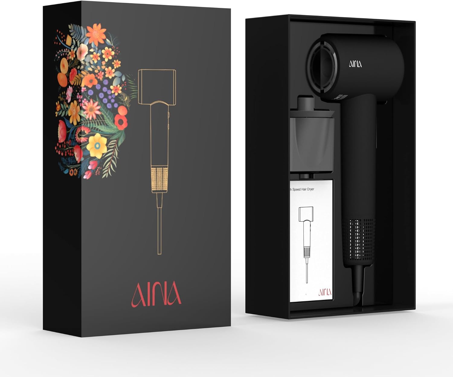 Thumbnail 4 de AINA High Speed Hair Dryer with brushless motor up to 150,000RPM and ionic travel design