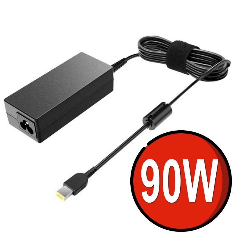 Detalle 2 de Klack Cargador para Portátiles Lenovo 90W 20V 4.5A con conector USB tipo pin