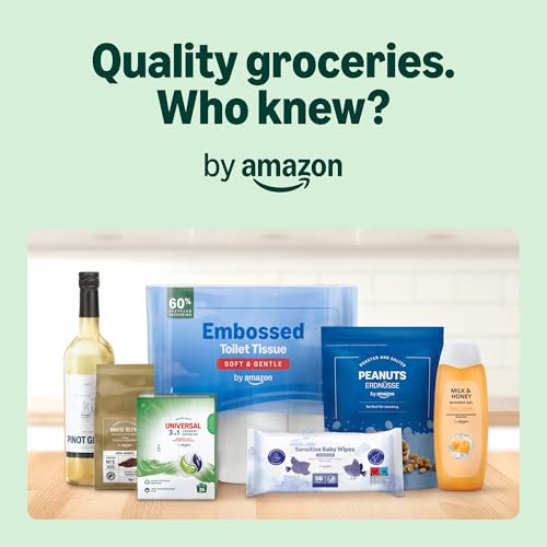 Detalle de By Amazon Fresh Baby Wipes — 1080 Wipes, 18 Packs of 60 (Plant-Based, Plastic-Free)