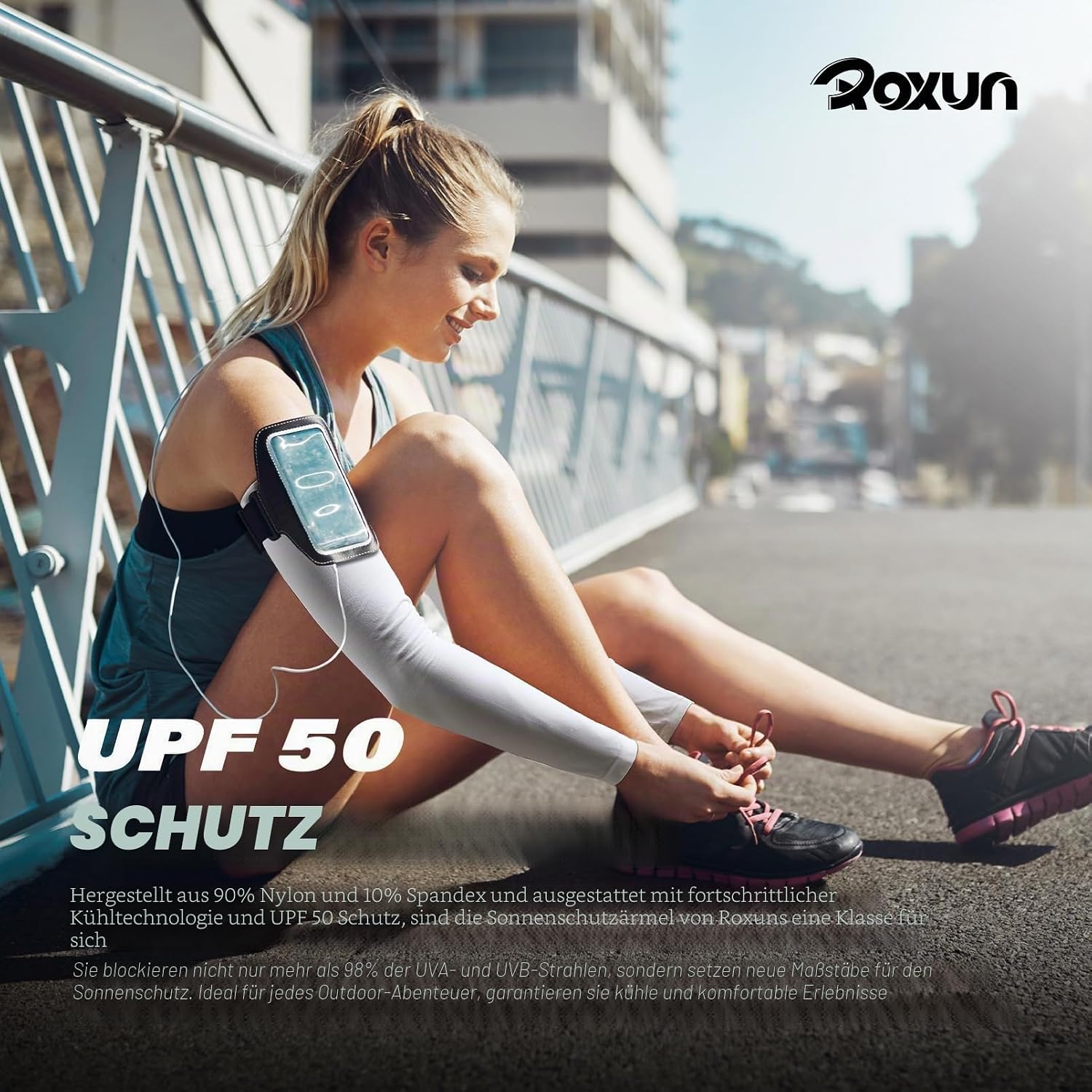 Thumbnail 4 de ROXUN Armstulpe mit UV-Schutz – Arm Sleeves für Damen und Herren