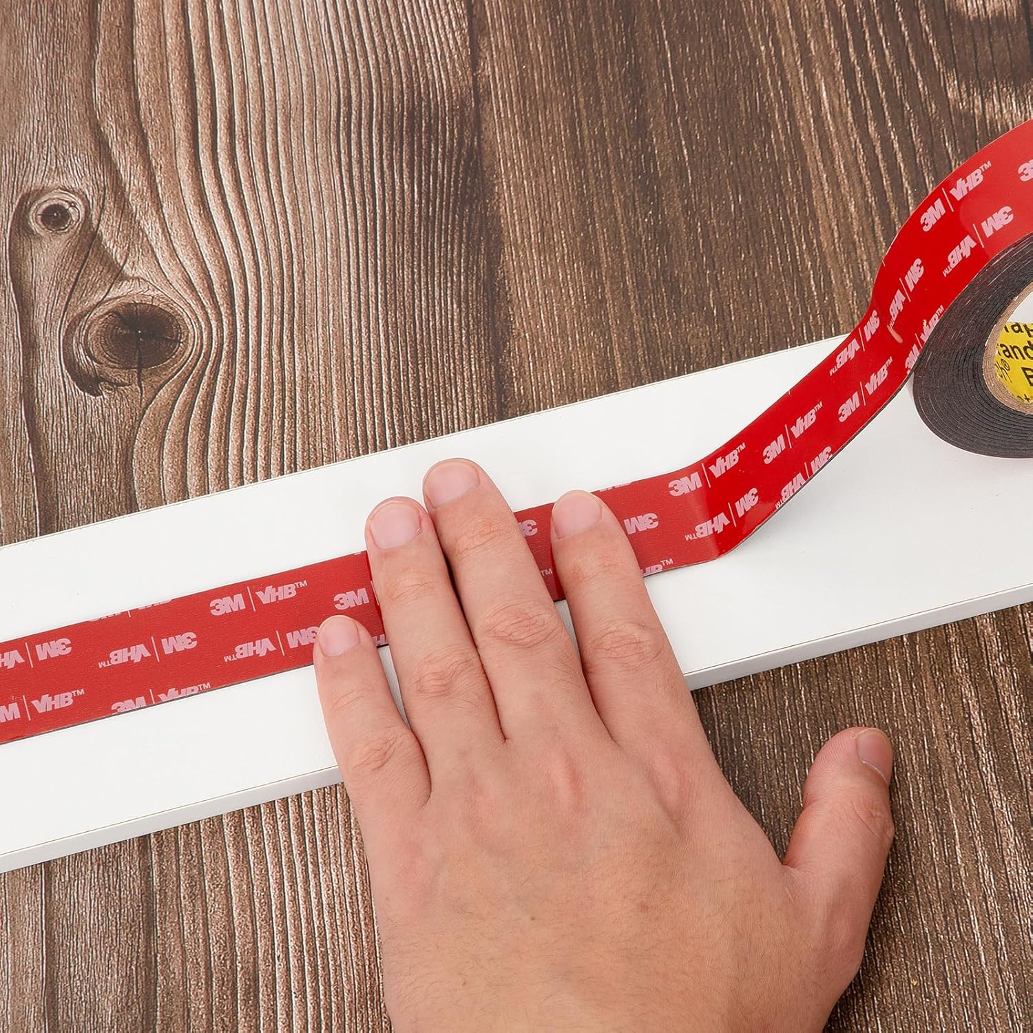 Thumbnail 4 de 3M 5925 Double-Sided Mounting Tape (12.5mm x 4.7m) Black Foam, 2 Pack