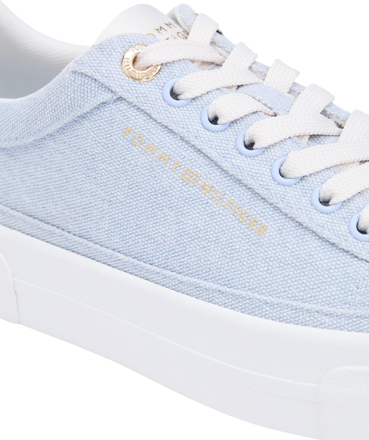 Thumbnail 3 de Tommy Hilfiger TH Foxing Platform Washed Canvas FW0FW09172 – Sneaker bassa da donna