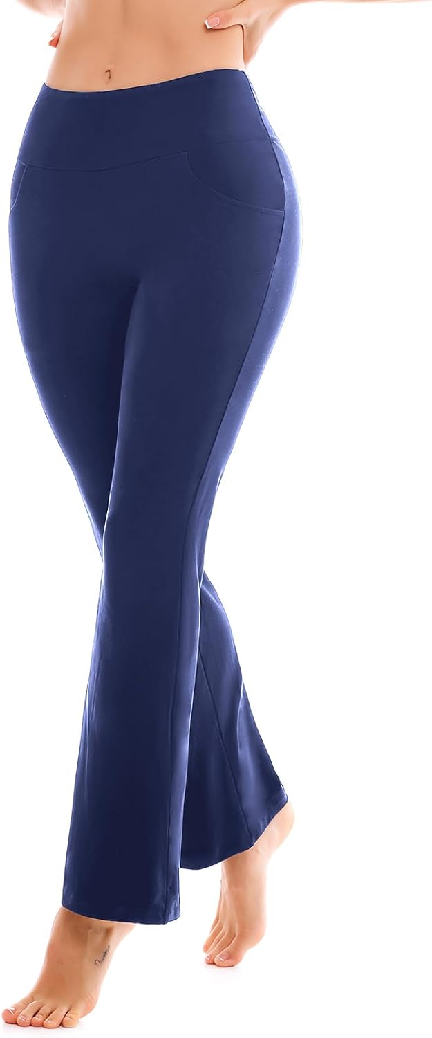 Detalle 2 de Yoga flare leggings 2 side pockets