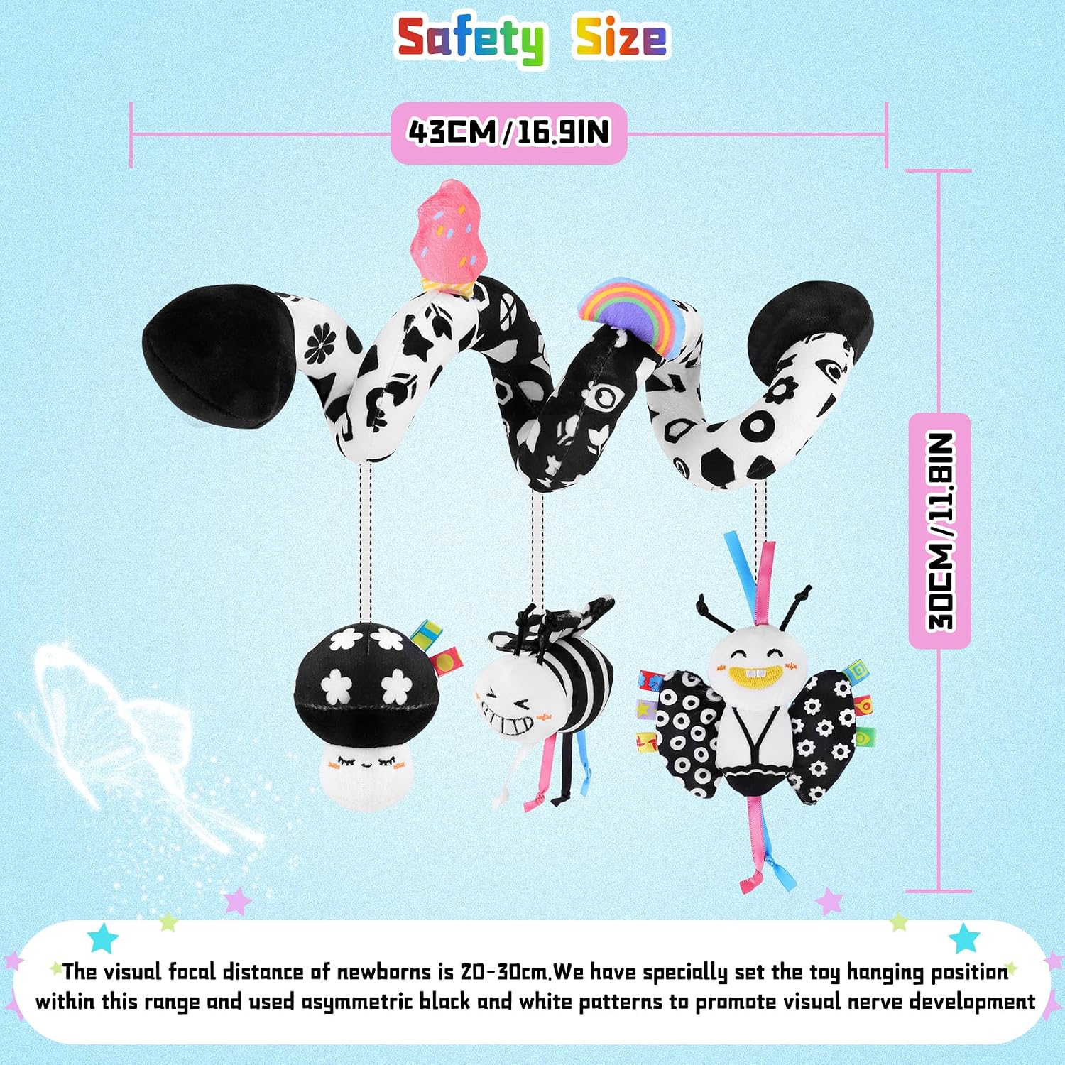 Thumbnail 6 de Zendstanding Spiral Car Seat Toy 0–6 months