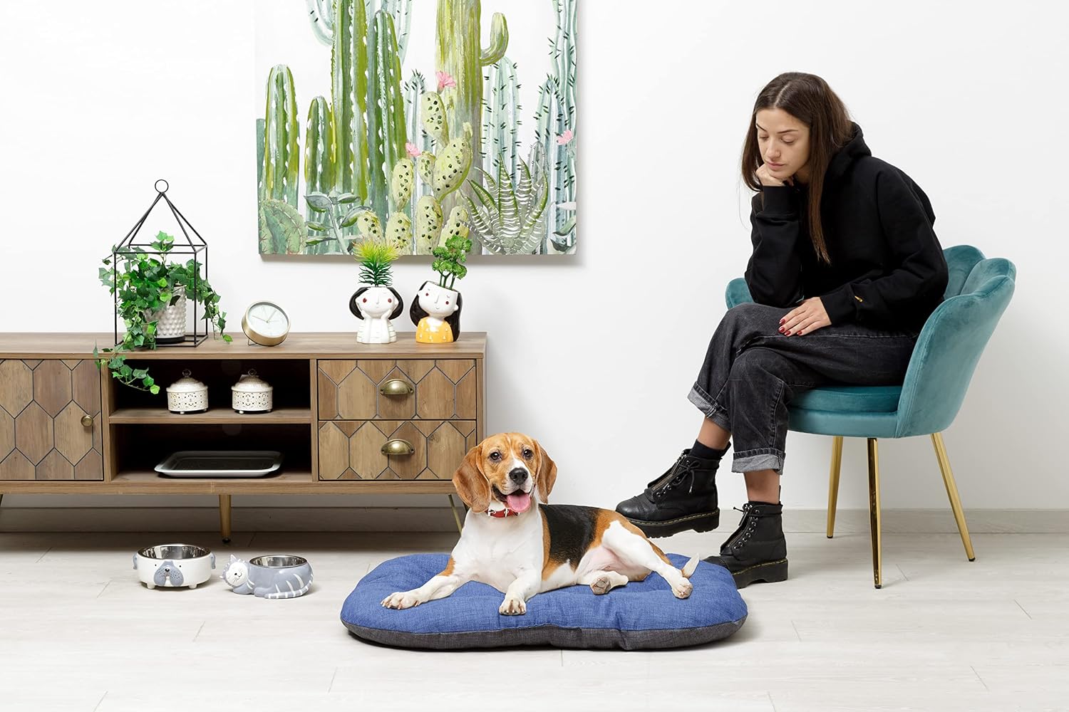 Detalle 2 de Baroni Home Cuscino Ovale 57x90x8 cm 🐾