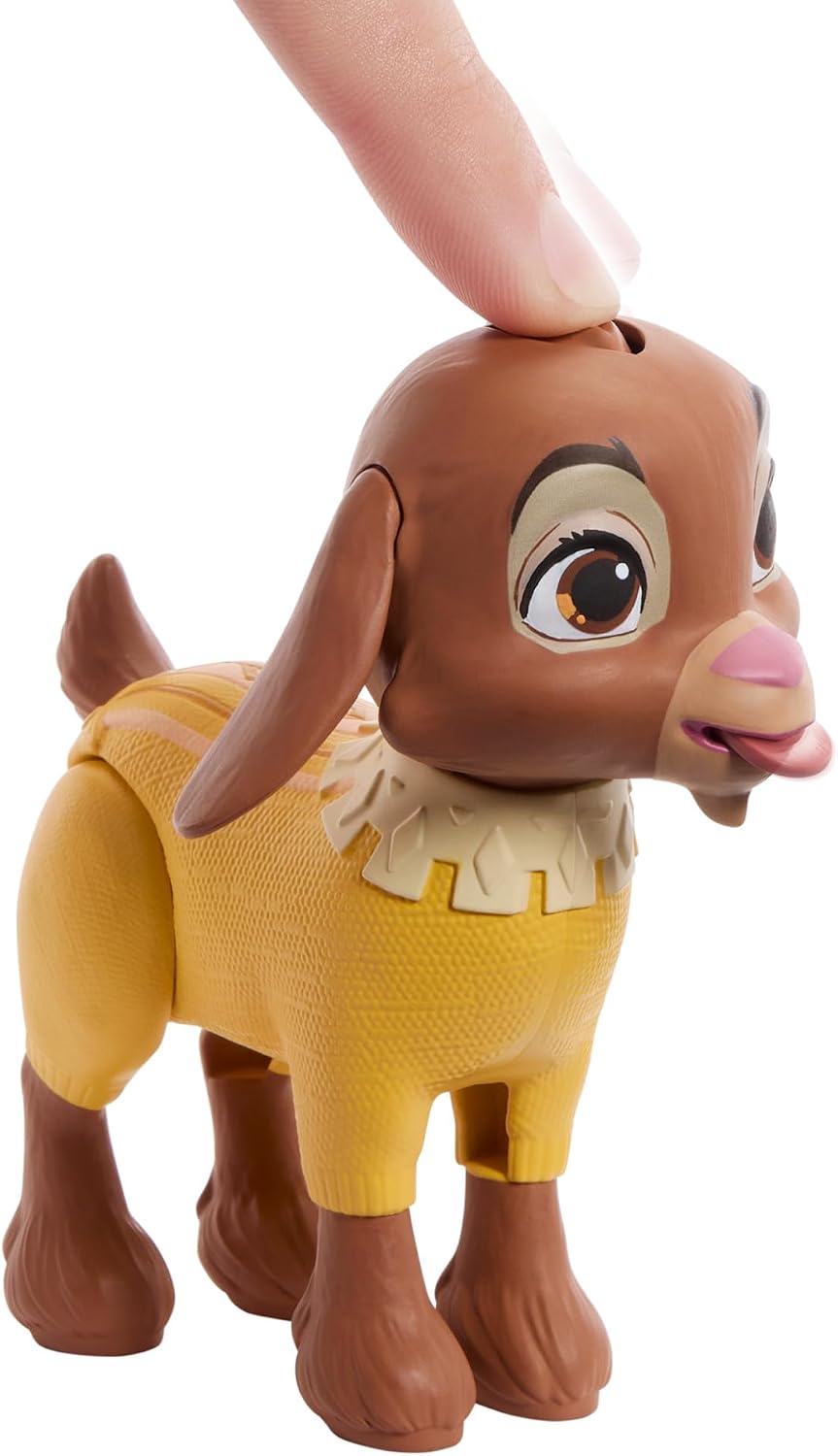 Detalle 2 de Mattel HPX25 Disney Wish Asha van Rosas-avonturenset met pop en Valentino