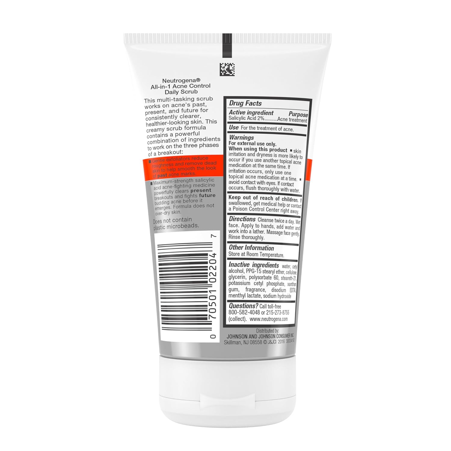 Thumbnail 4 de Neutrogena Acne Face Scrub 2% Salicylic Acid