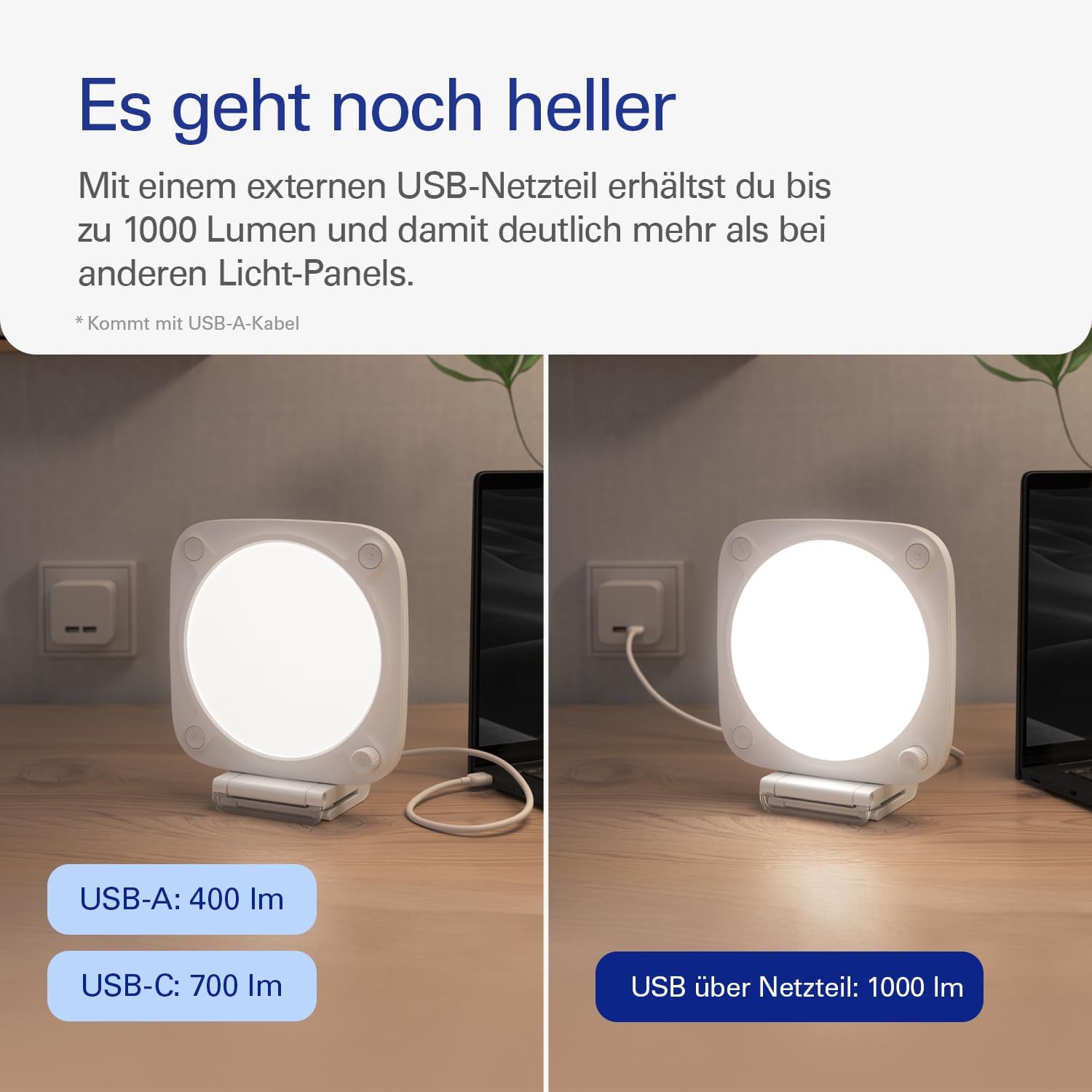 Thumbnail 5 de Elgato Key Light Neo mit Monitorhalterung – professionelle Beleuchtung für Video-Calls, Streaming & Steuerung per USB/WLAN, weiß