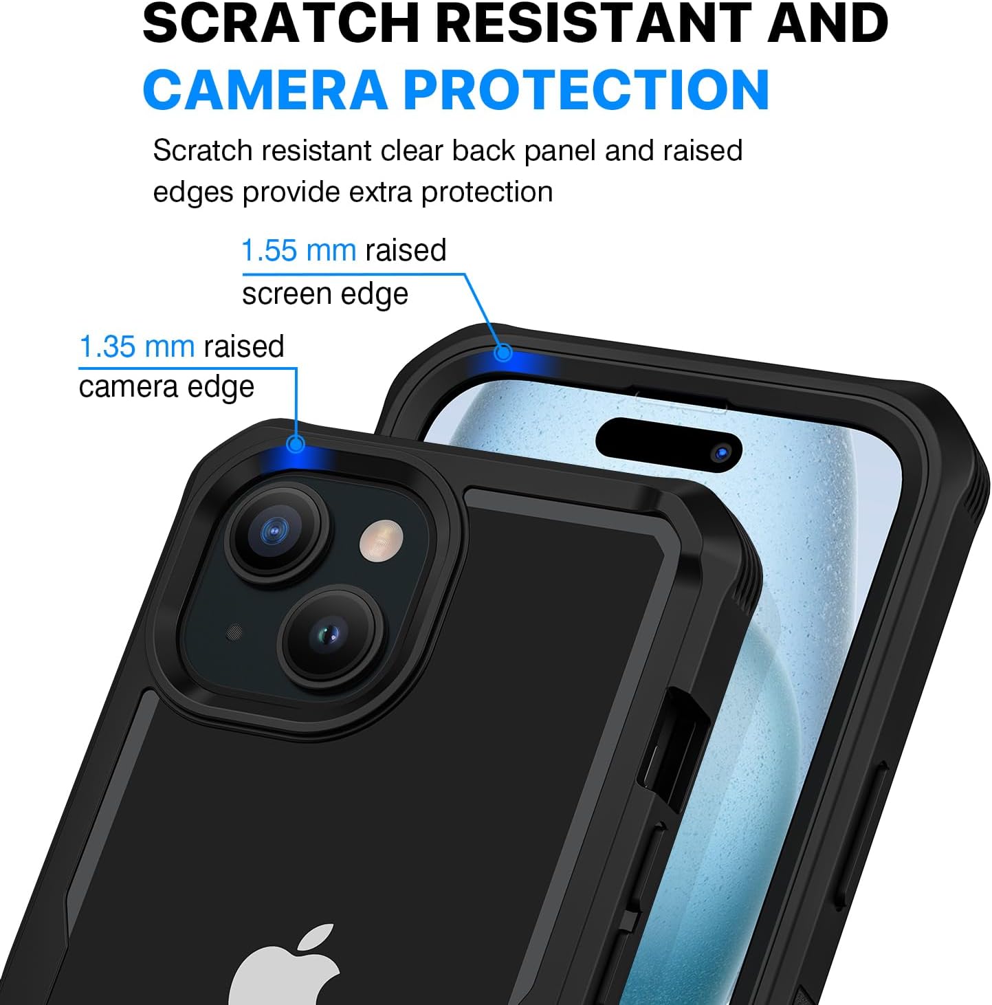 Thumbnail 5 de CENHUFO Sichtschutz Hülle für iPhone 15