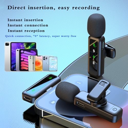 Thumbnail 4 de XIXIXIAXIA Wireless Lavalier Microphone for iPhone, Android & iPad