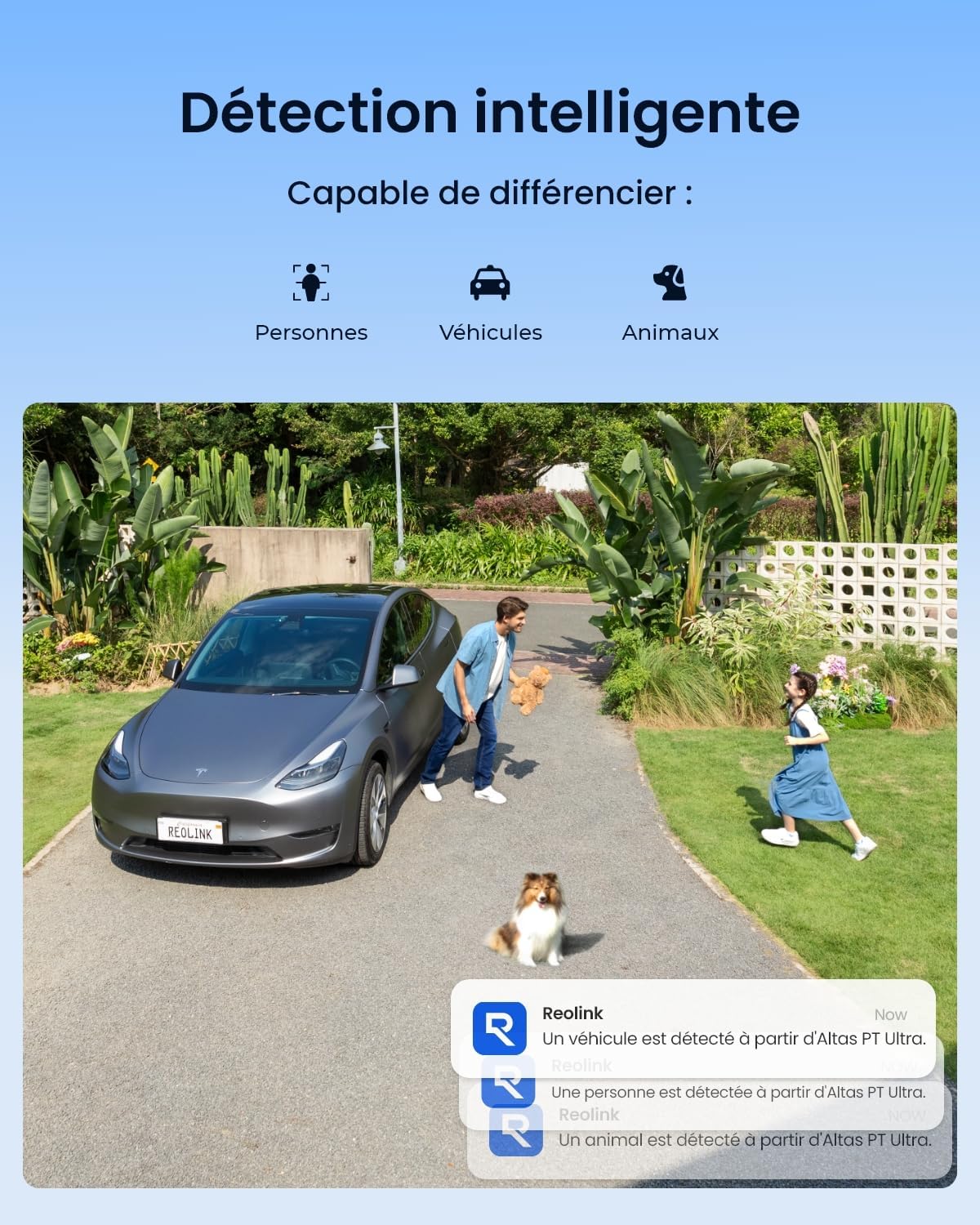 Thumbnail 3 de Reolink 4K PT Camera surveillance extérieure 500J