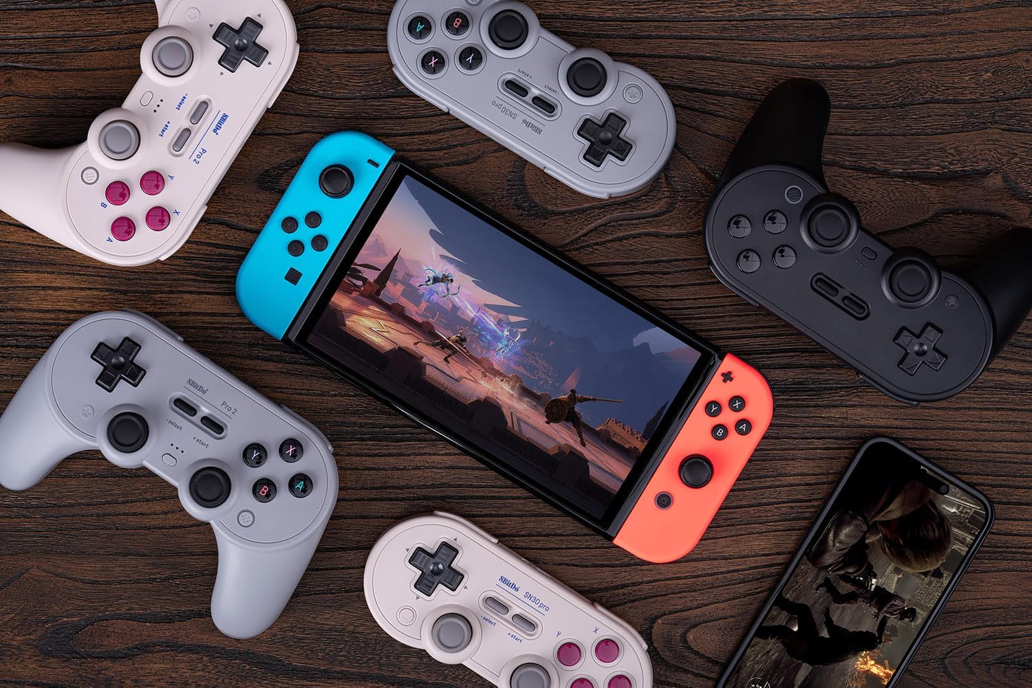 Thumbnail 5 de 8BitDo PRO 2 Hall Edition Gamepad for Nintendo Switch