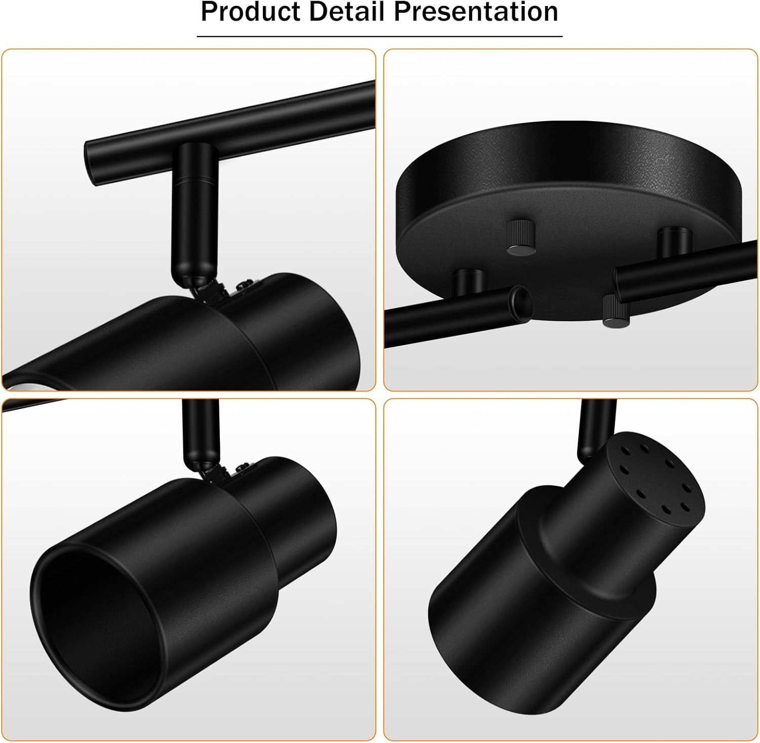 Thumbnail 4 de BoostArea LED 4-Light Track Lighting Kit for Rooms