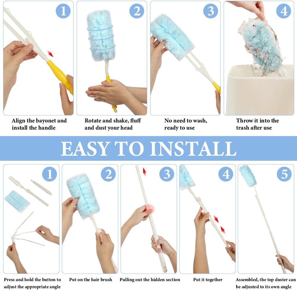 Thumbnail 5 de OFFCUP 32PCS Dust Magnet Refill Set — duster kit 🧹