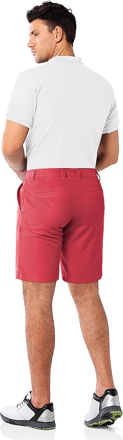 Detalle de 33,000ft Men's Golf Shorts 9" Dry Fit Stretch with UPF 50+ — Lightweight Bermuda Shorts