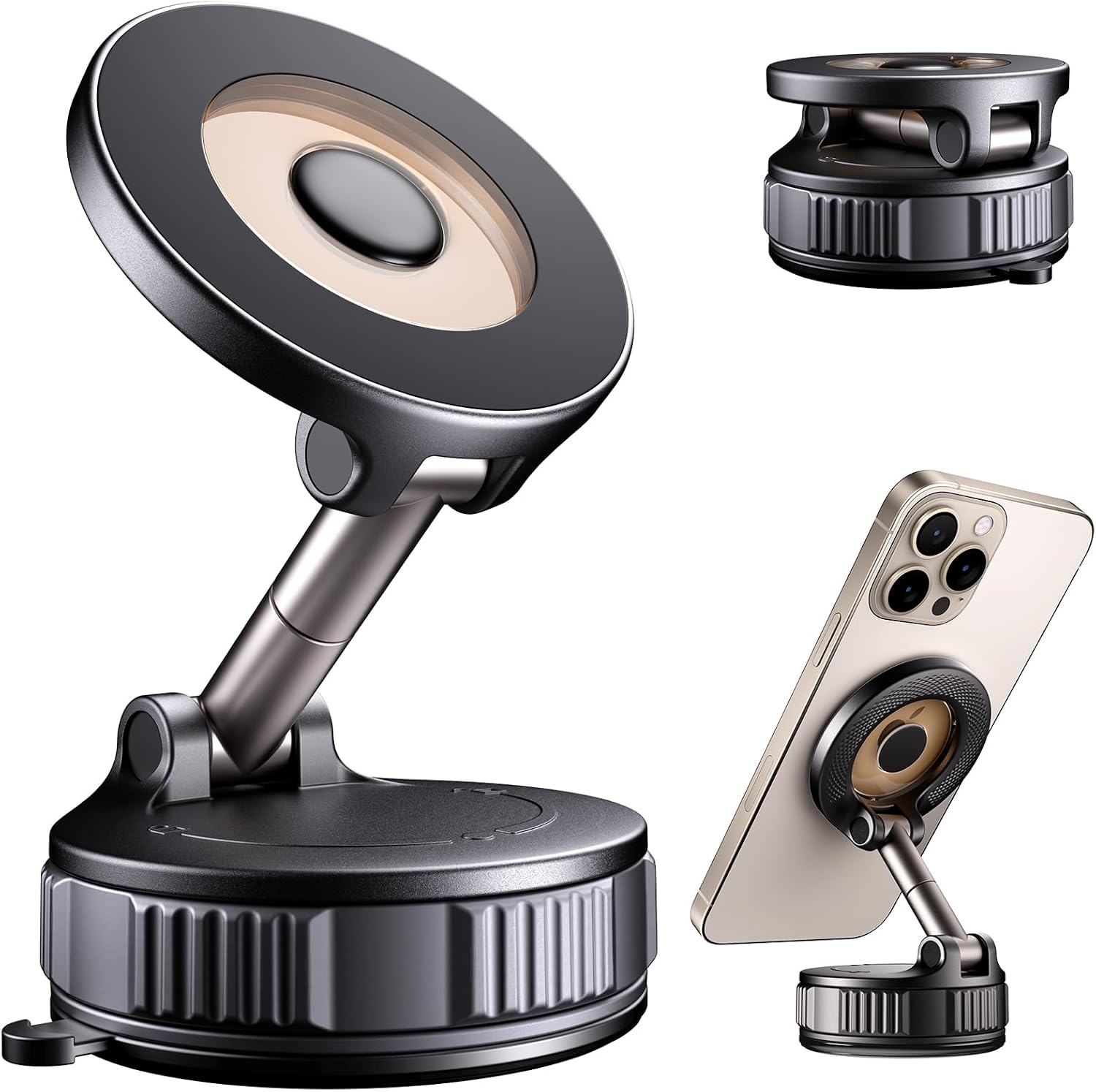 Detalle de Vacuum Magnetic Phone Holder 2800gf suction