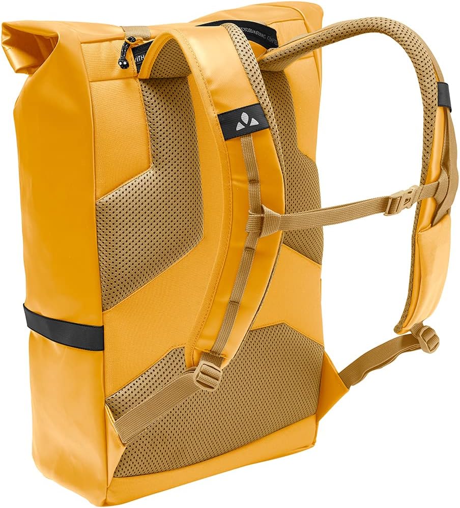 Detalle de VAUDE Mineo Backpack 23 (23 l) – Laptop-Rucksack mit Rolltop, 15,6"-Fach und Vent Urban System