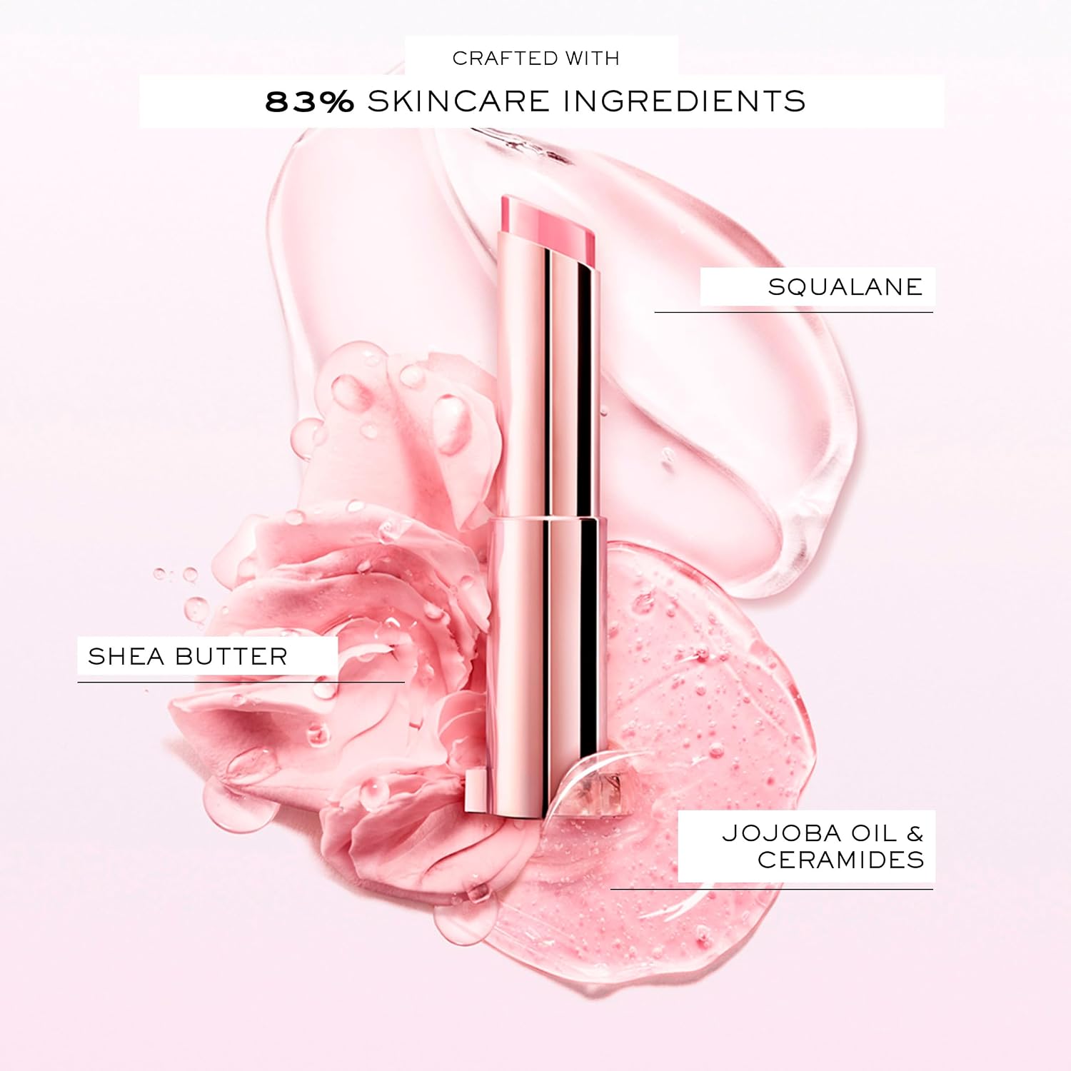 Detalle 2 de Lancôme Lip Idôle Squalane-12 Butterglow Hydrating Lip Balm with Shea Butter