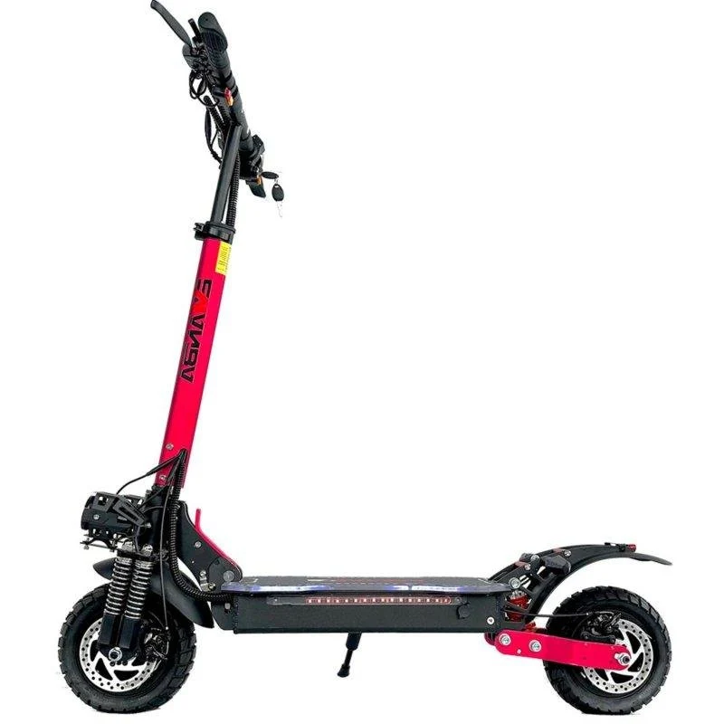 Detalle 2 de Emanba X6 Pro 2400W: patinete eléctrico todo terreno con 70 km de autonomía