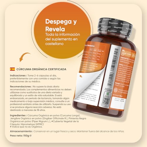 Thumbnail 3 de WeightWorld Curcuma 1520mg con Jengibre