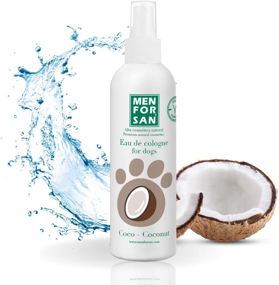 Parfum Menforsan Coco per cani (125 ml): profumo fresco, deodorante delicato