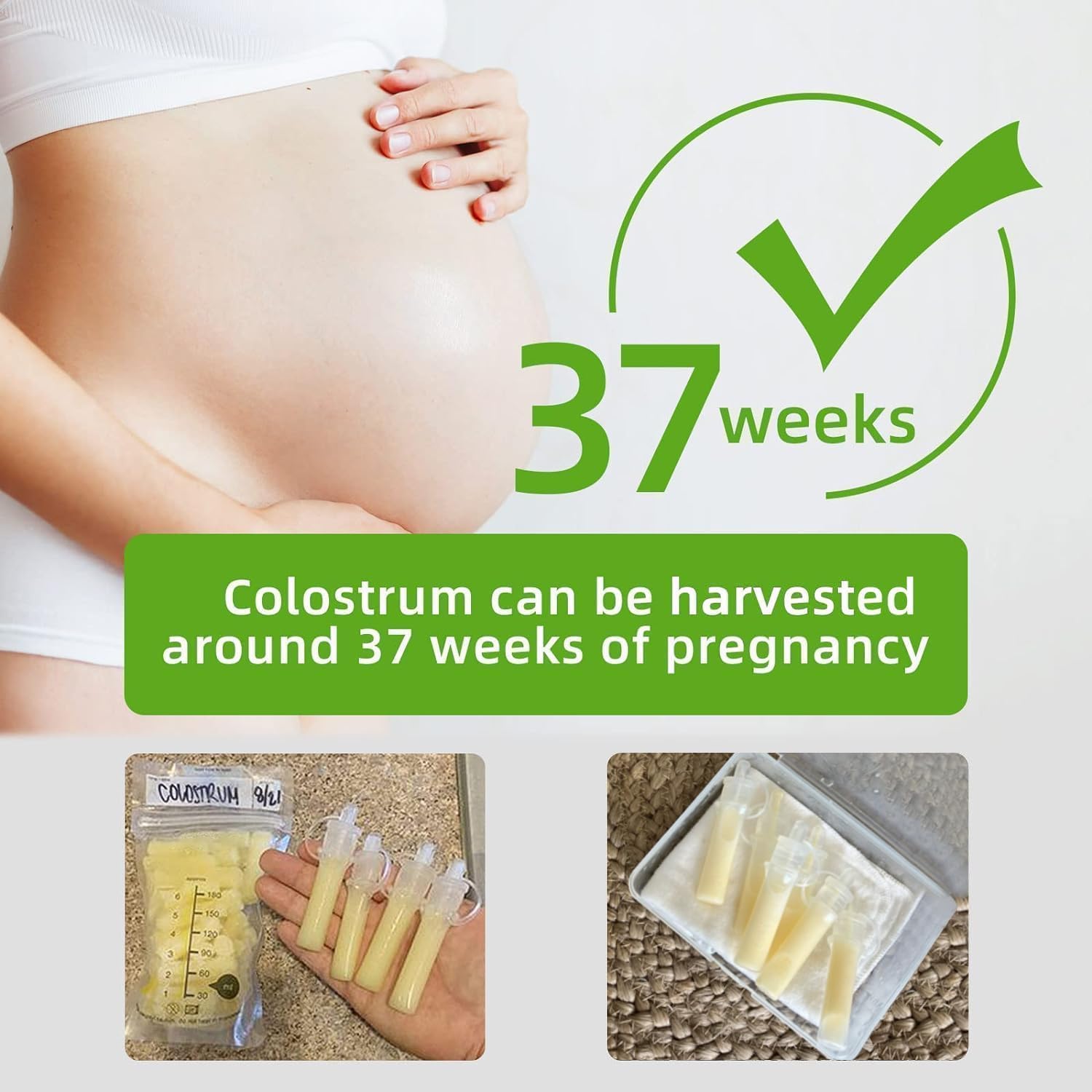 Thumbnail 6 de haakaa Colostrum – lot de 2 pots de collecte en silicone (4 ml)