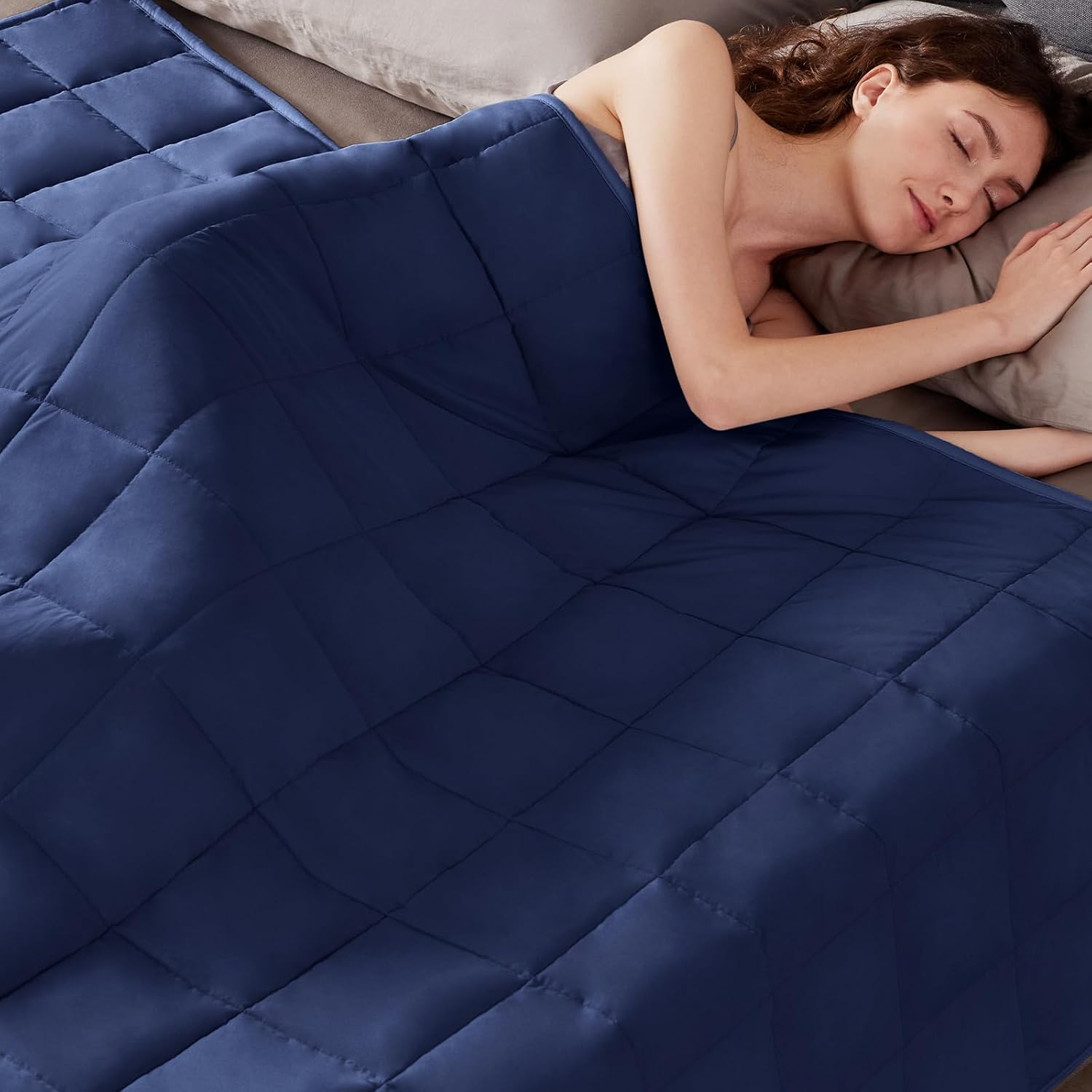 Thumbnail 6 de Anfie Weighted Blanket Queen Size (60x80, 20lbs) — Ultra Soft, Cooling, and Machine Washable