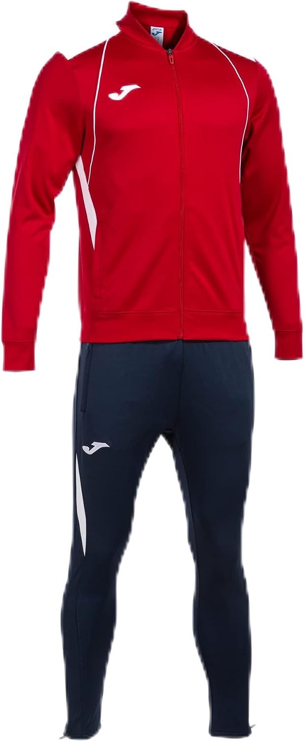 Detalle 2 de Chándal Joma para hombre rojo y negro, talla L