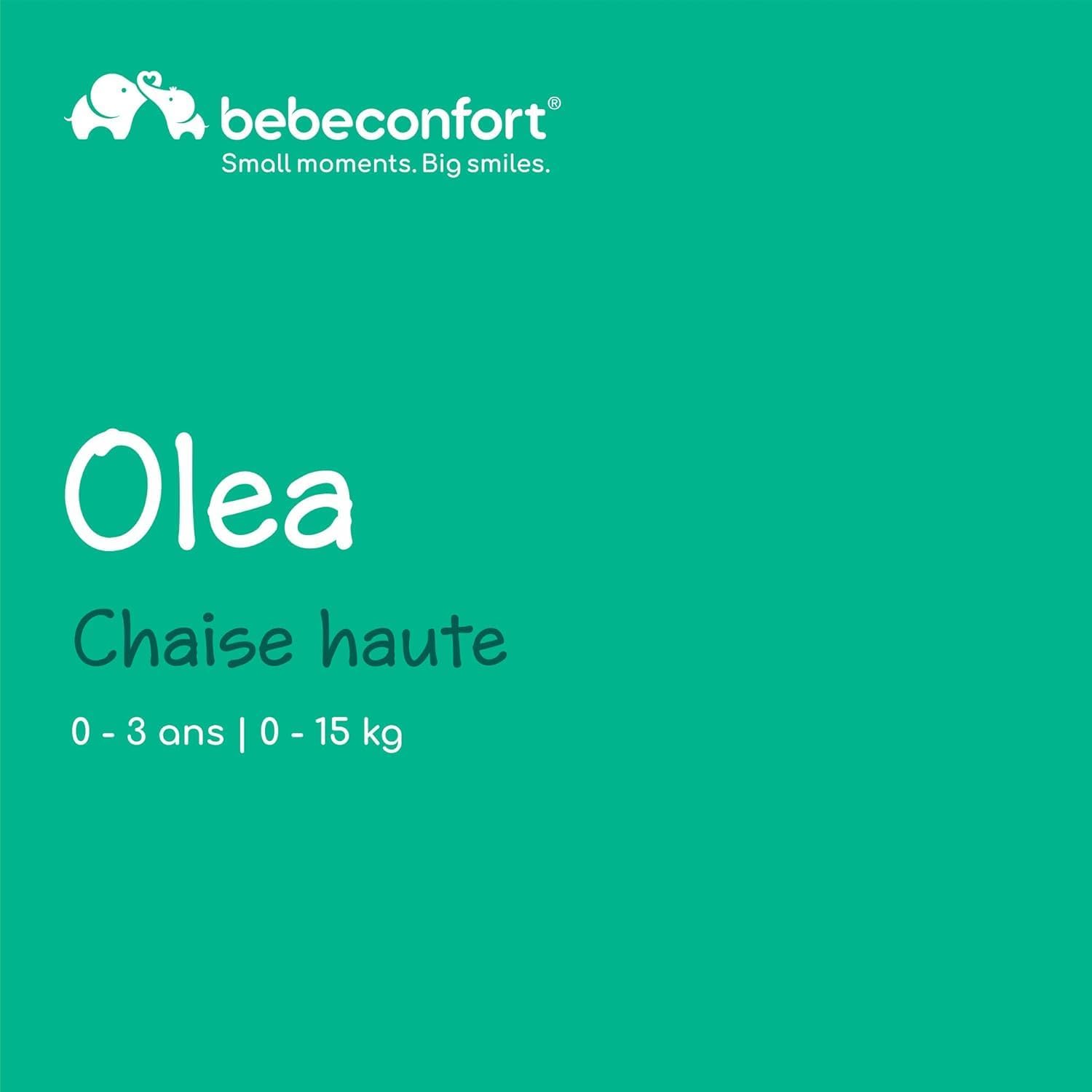 Thumbnail 1 de Bebeconfort Olea chaise haute réglable 0–15 kg 🚼