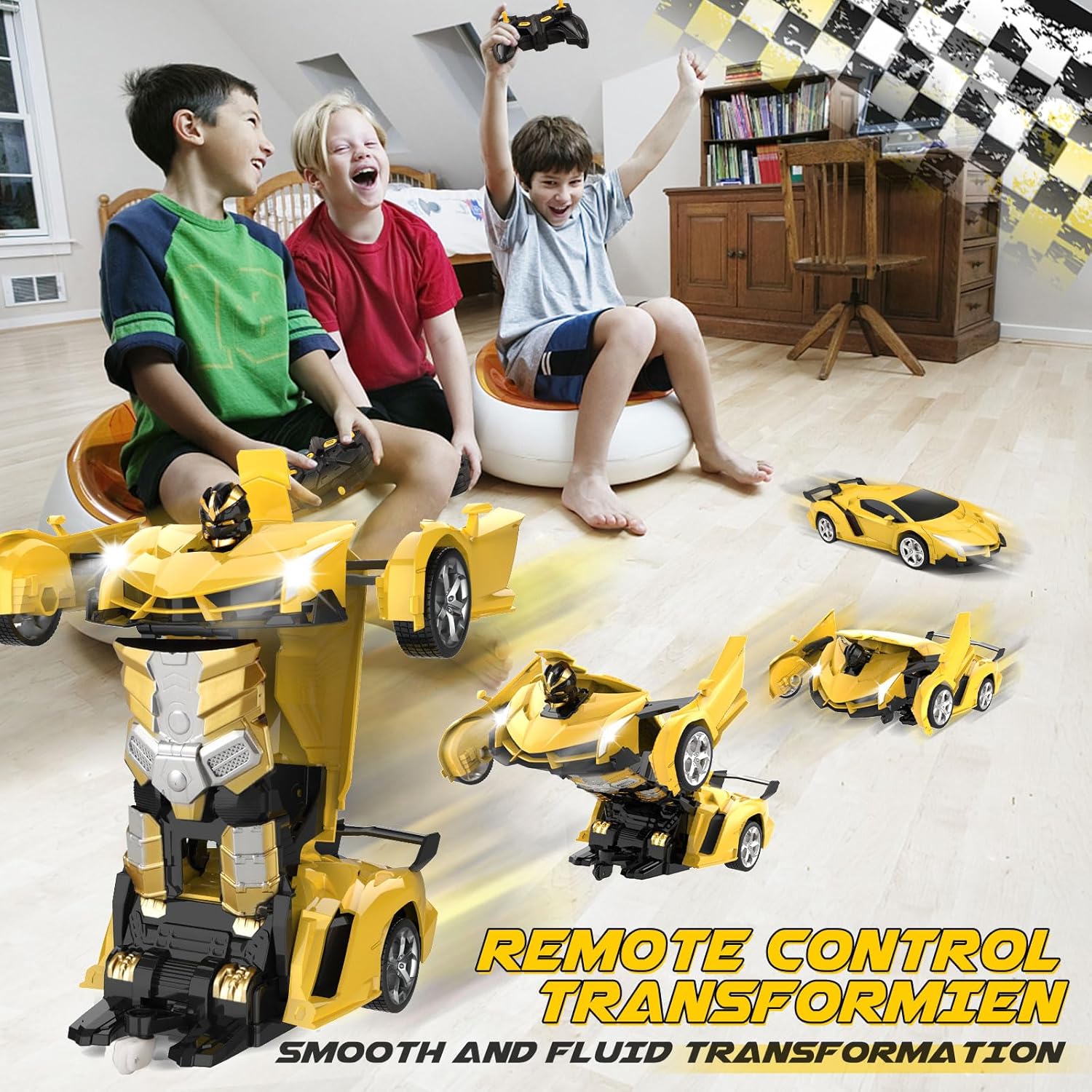 Thumbnail 1 de Britik Transform RC Car 2.4GHz