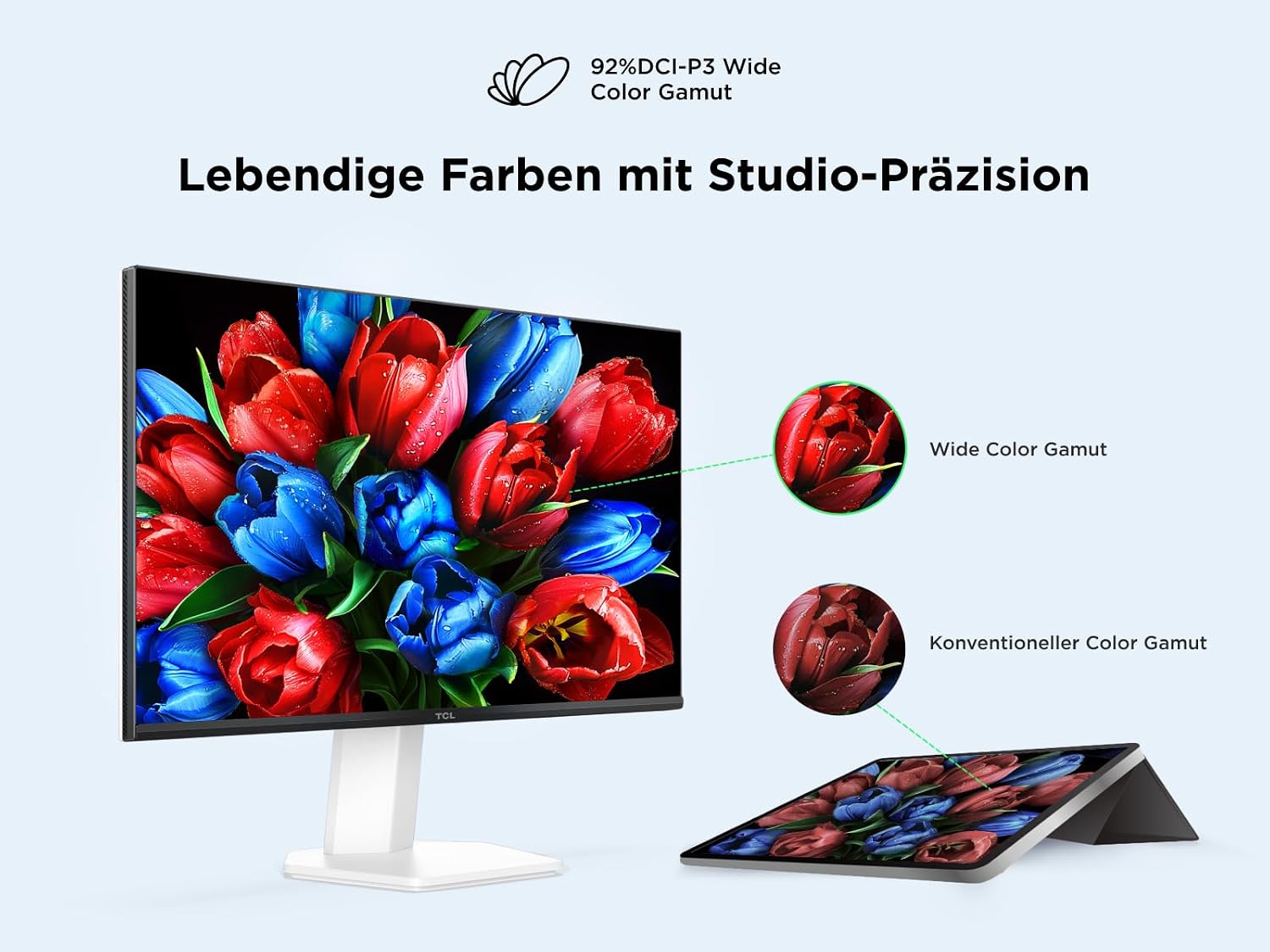 Thumbnail 6 de TCL 24G54 Mini-LED-Monitor (24 Zoll) mit Full-HD, 100 Hz und VA-Panel
