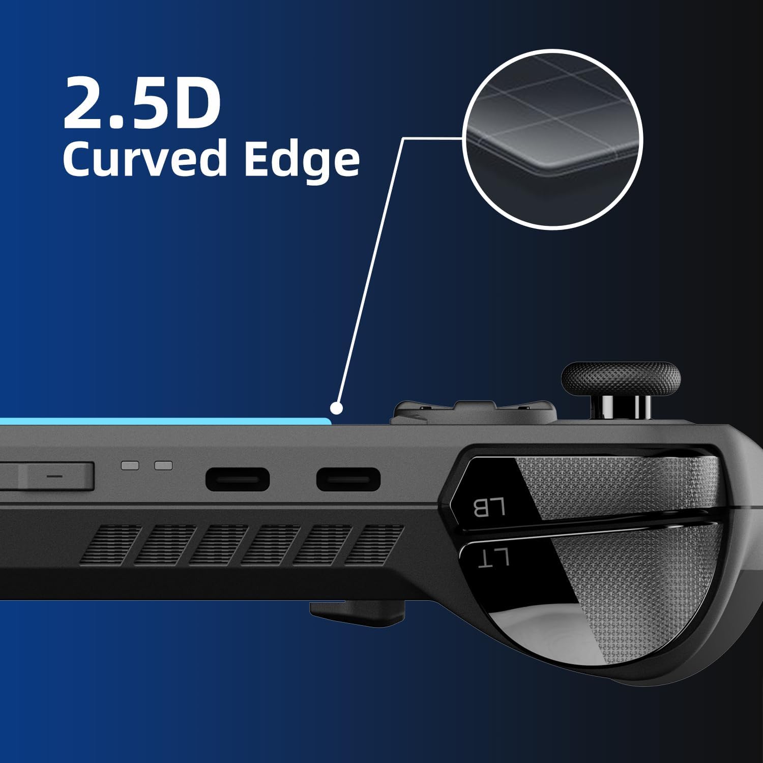 Thumbnail 6 de Skull & Co. High Transparency Hochsensitives Tempered Glass Displayschutz für ROG Ally X (2-Stück) mit Positioner-Installationskit – HD Klarheit