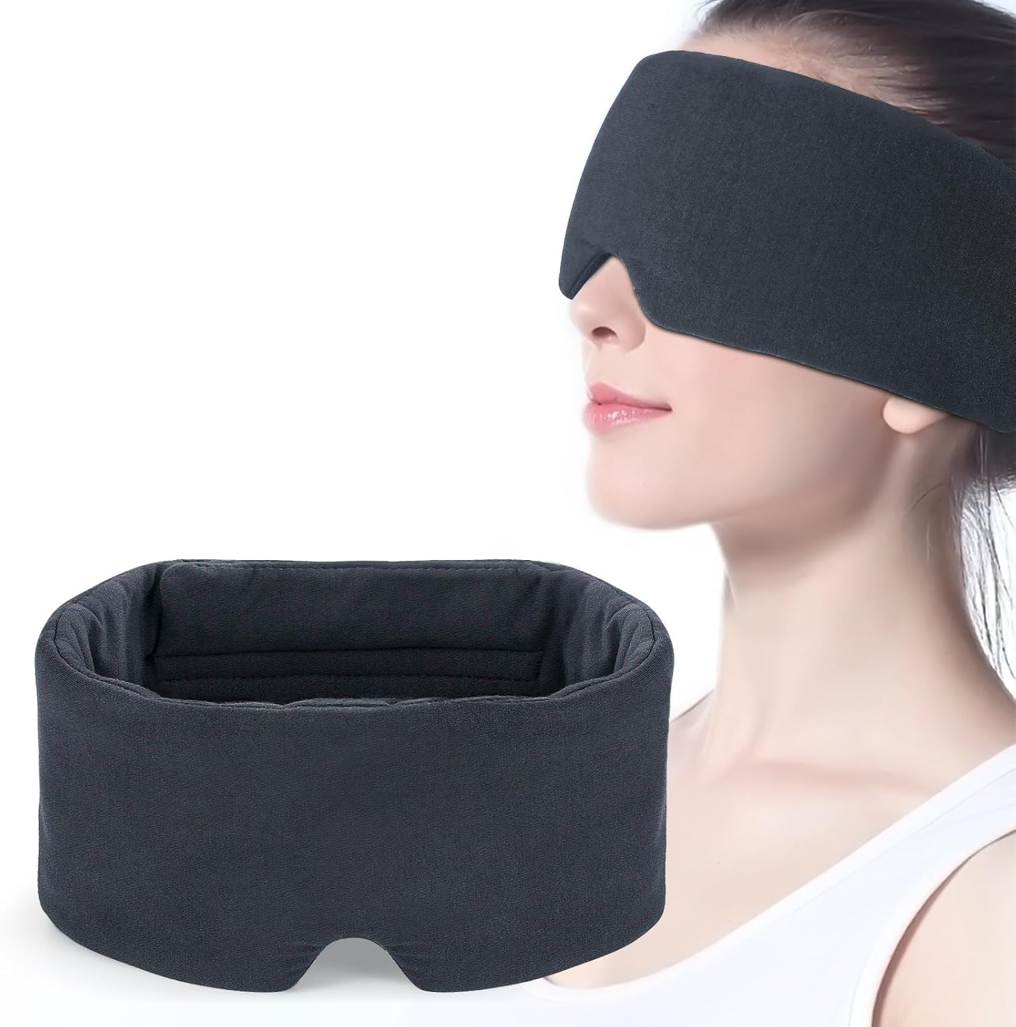 Mavogel Nouveau masque de sommeil modèle modal gris foncé 💤