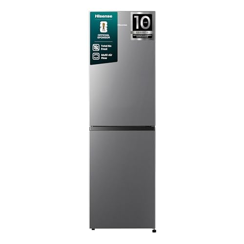 Detalle de Hisense RB327N4ADD Kühl-Gefrier-Kombination – Total NoFrost, Wechselbarer Türanschlag, 171 L Kühlteil / 85 L Gefrierteil