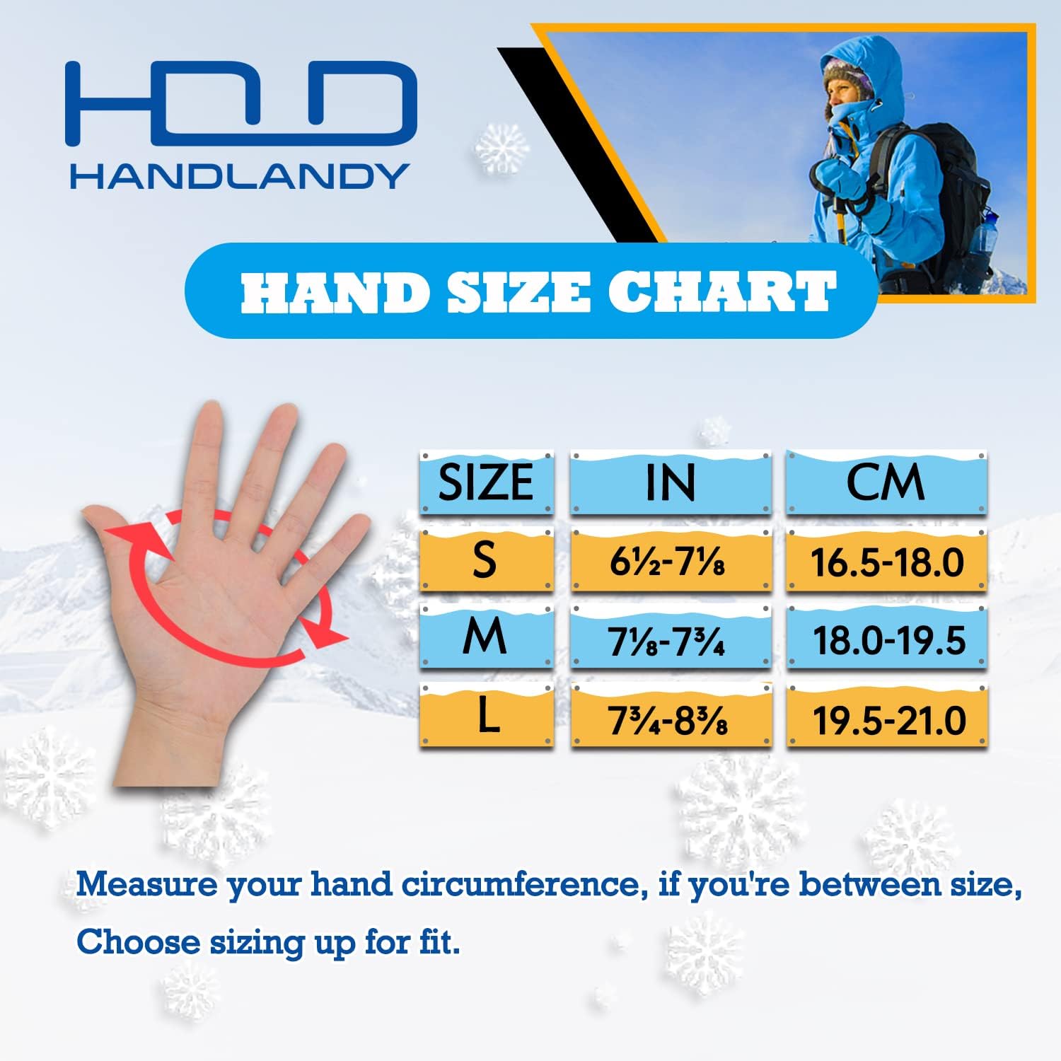 Thumbnail 6 de HANDLANDY Winter Work Gloves, Large Pink, 3M Thinsulate, Touchscreen Tips