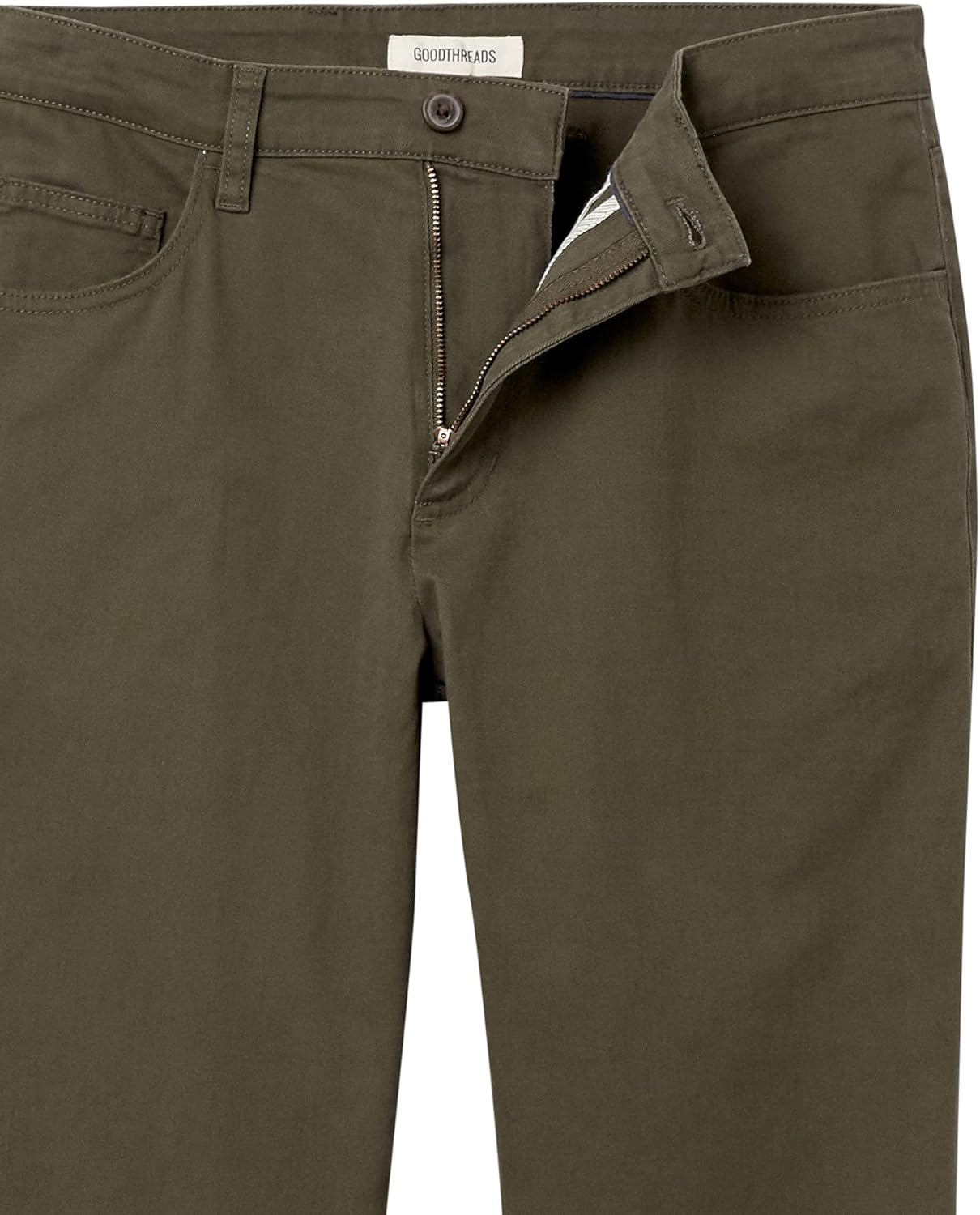 Thumbnail 4 de Amazon Essentials Men's Straight-Fit 5-Pocket Comfort Stretch Chino Trousers